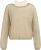 Yaya Twinset Sweater Singlet Bruin dames