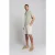 No Excess Polo Pique Solid Stretch Smoke