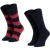 Tommy Hilfiger Sokken met contrastdetail voor heren (set van 2)