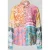 milano italy Regular fit overhemdblouse van pure viscose