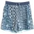 White Stuff Effie Linen Shorts Blue