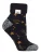 Dames Cosy Sokken met Omgeslagen Boord | Heat Holders | Warme Fluffige Lounge Sokken voor de Winter – Marineblauw/Gouden Sterren
