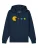 Watapparel Sweatshirt ‘ Pacmännchen ‘  navy / gemengde kleuren