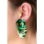 Waterfall Bloom oorbellen in groen