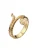 ELLI Ring ‘Schlange’  goud