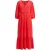 French Connection Cora Tiered Midi Dress Bittersweet