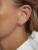 Hey Happiness Oorbellen ‘Pearl Petal’  zilver