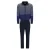 HAJO Huispak  blauw / marine / blauw gemêleerd / grijs gemêleerd
