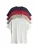The Set Shirt  donkerblauw / pastelgroen / vuurrood / wit