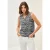 Cecil Dames Gedessineerde jersey top in Grijs