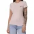 Guess Dames/dames Biologisch Katoenen T-shirt (Lichtroze)