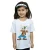 Disney Meisjes Gek Goofy Katoenen T-Shirt (Wit)