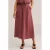 WE Fashion midi rok oudroze