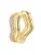 Hey Happiness Oorbellen ‘Flow Cuff’  goud