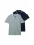 TOM TAILOR Shirt  marine / lichtblauw / wit
