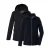 Dames 3-in-1 waterdichte jas met capuchon Killtec Kow 189