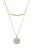faina Ketting  goud / transparant