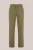 WE Fashion – Heren regular fit smart broek van linnenmix – Regular fit – Olijfgroen – Linnen –