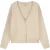 Malelions Women Oversized Knitted Cardigan | Sand