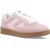 Hush Puppies Maura Suède Dames Roze Sneakers