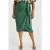 We Fashion Skirt Medium Length Green