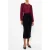 French Connection Eden Wesley Balloon Slv Shirt Bordeaux Red