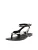 Pull&Bear Teenslipper  zwart / wit