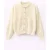 Oversized Jacquard Knopen Cardigan