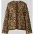 Vero Moda Teddyjack met contrasterende knoopsluiting