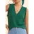 ICode Green Sleeveless Lurex Knit Sweater Green