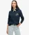 Vintage Rainbow Hoodie Blauw