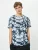 Koton Shirt  saffier / zwart / offwhite