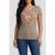 GUESS Ss Triangle Flowers Sage Leaf