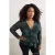 Trendyol Curve Dames Kaki Bloemen Lang Getailleerd Grote maten Blouses