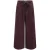 ONLY wide leg casual broek – donkerrood