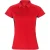 Nike Raglan-poloshirt met contrasterende panelen voor dames (Uni Rood/Zwart)