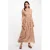 Morgan maxi jurk beige