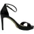 Stuart Weitzman Nudist Platform Sandalen in Zwart Glanzend Leer