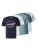 JACK & JONES Shirt  navy / smoky blue / lichtblauw / pastelgroen / wit