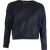 Sandro gestreepte trui in marineblauw polyester