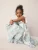 LAURA ASHLEY Jurk  lichtblauw / lichtgroen / sering / wit