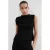 Mango peplum top zwart