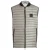 Belstaff Airframe beige glanzende gilet met donsvulling