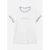 T-shirt aansluitende snit met contrasterende zoom en logo dames s.Oliver