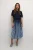 Jersey jurk Relaxed fit Salute dark blue