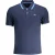 La Martina Blauw Katoenen Heren Polo Shirt