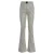 LOOXS 10sixteen regular waist gestreepte flared broek olijfgroen