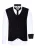 Shirt with vest and tie set of 3