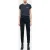 The Kooples Jean Slim Noir Delave Black Washed
