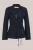 Blue Ridge – Dames relaxed fit denim blazer met ceintuur – Relaxed Fit – Donkerblauw – Katoen –